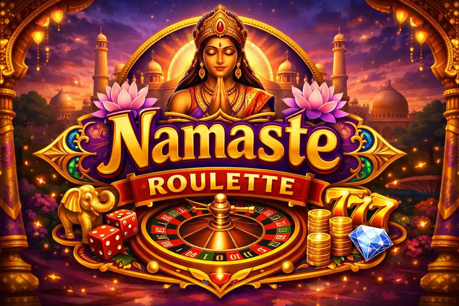 Namaste Roulette টেবিলে আঞ্চলিক প্রোমো